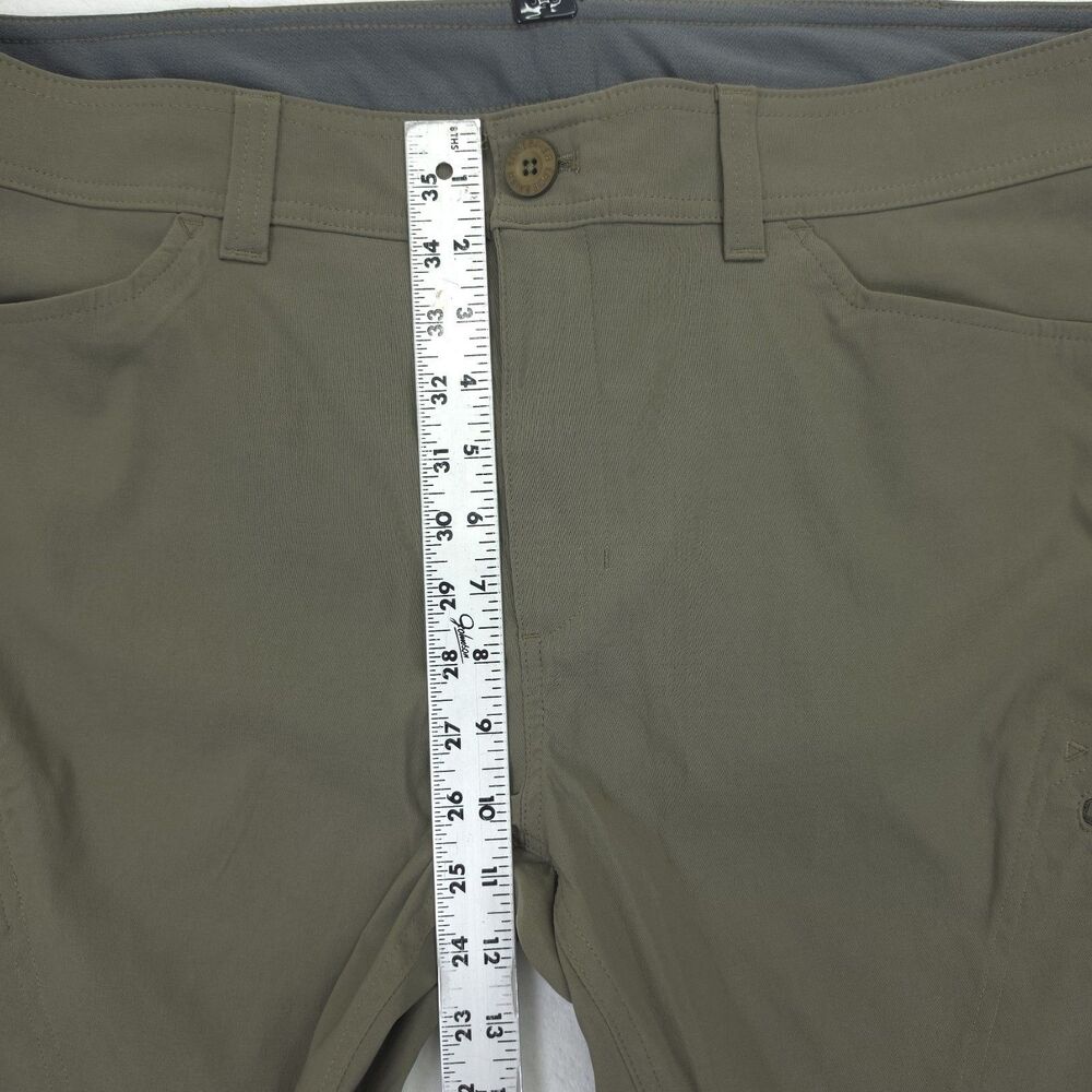 Eddie Bauer First Ascent Guide Pro Shorts Mens 42 Green Hiking Cargo - Picture 7 of 9